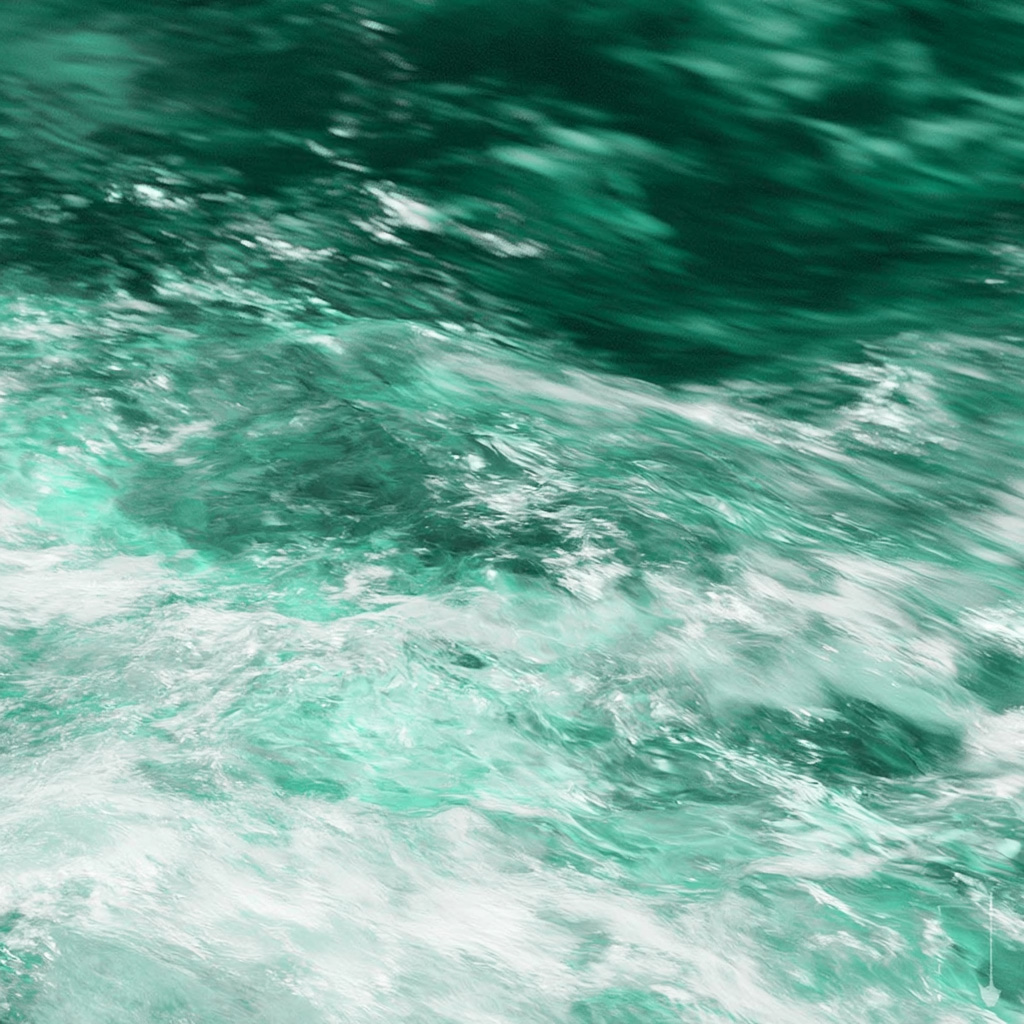 Wasserglace 3D-Render